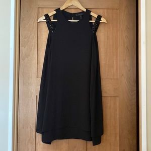 BCBGMAXAZRIA Women’s layered dress. NWOT. Black. Size XXS